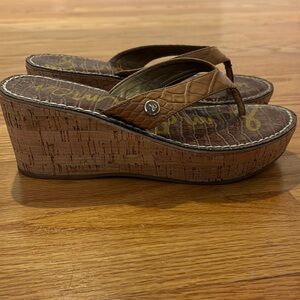 Sam Edelman Platform Flip Flops